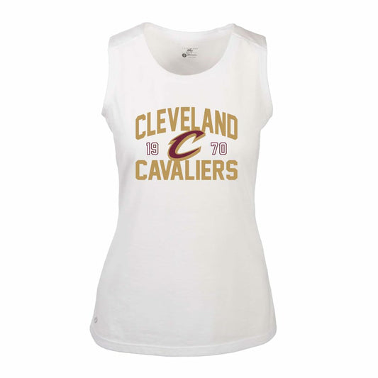 Cleveland Cavaliers Levelwear Women's Macy Tank Top sale - White shop