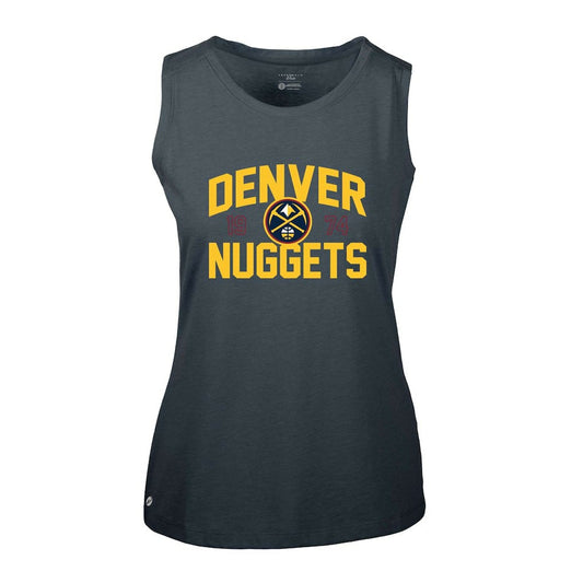 Denver Nuggets Levelwear Women's Macy Tank Top sale - Navy shop