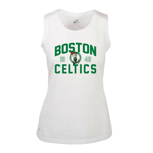 Boston Celtics Levelwear Women's Macy Tank Top - White shop