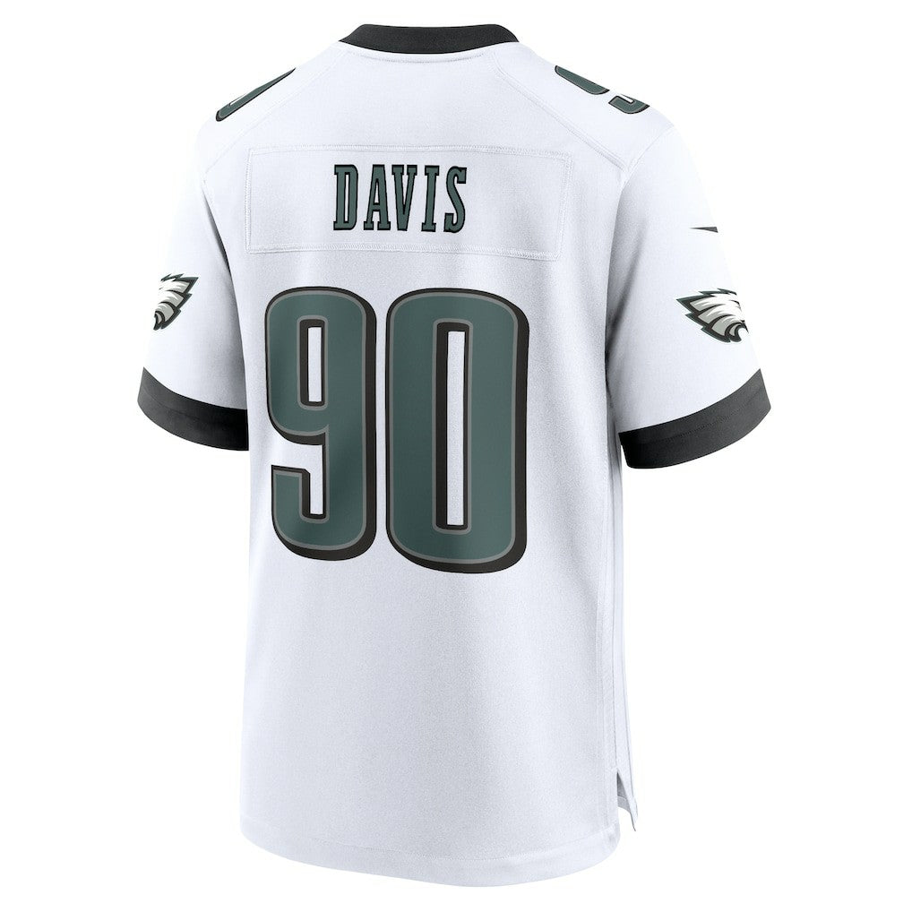 Jordan Davis Philadelphia Eagles White Game Jersey - White | Nike discount