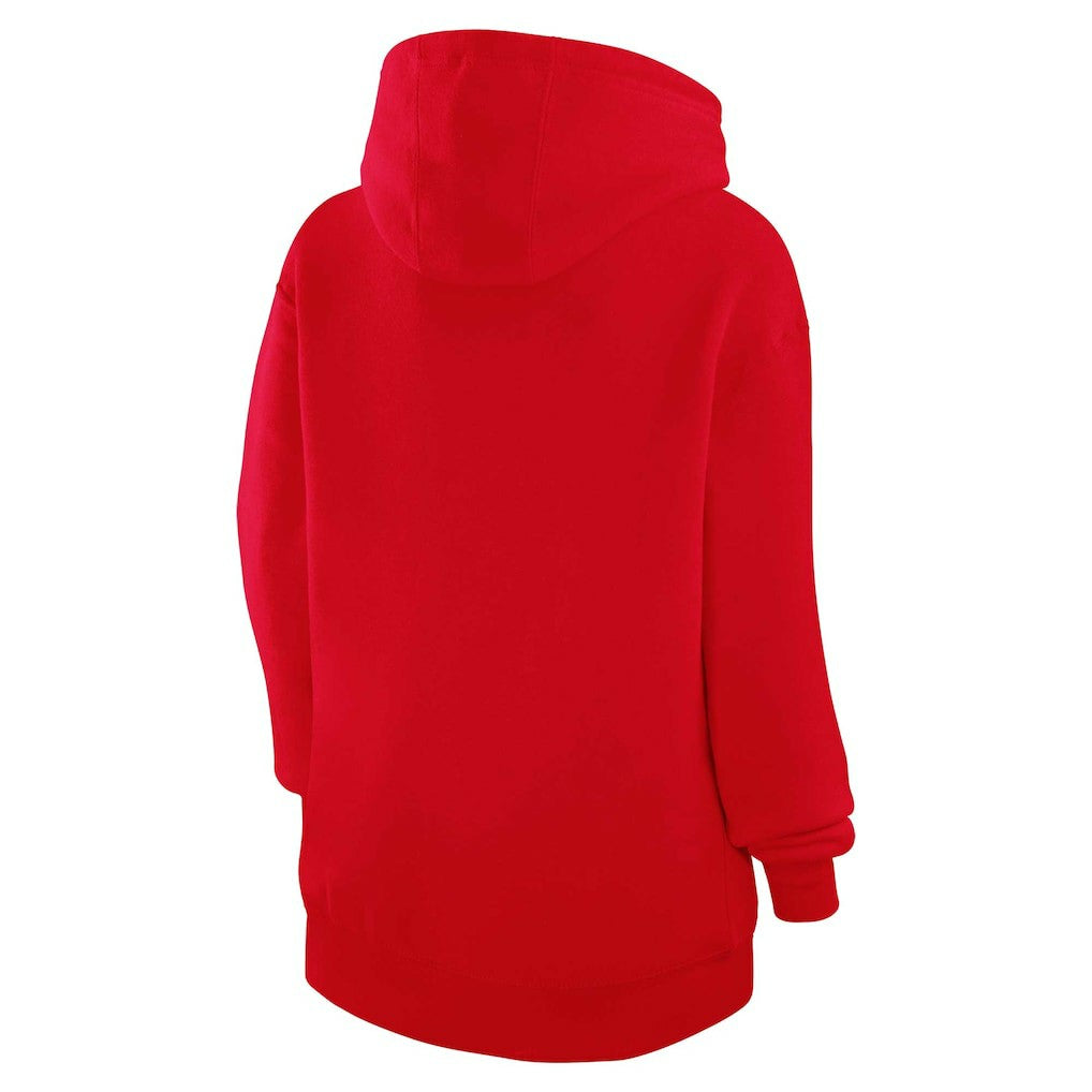 Detroit Pistons G-III 4Her by Carl Banks Women's Heart Pullover Hoodie - Red outlet