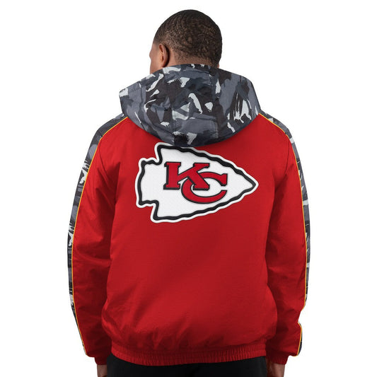 Kansas City Chiefs Starter Thursday Night Gridiron Full-Zip Jacket - Red discount
