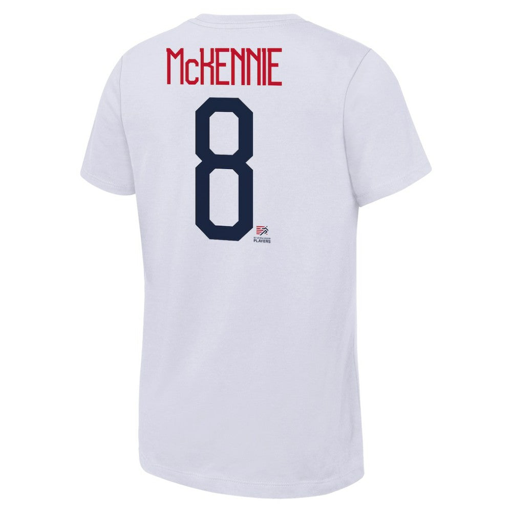 Weston McKennie USMNT Women's Name & Number T-Shirt - White outlet