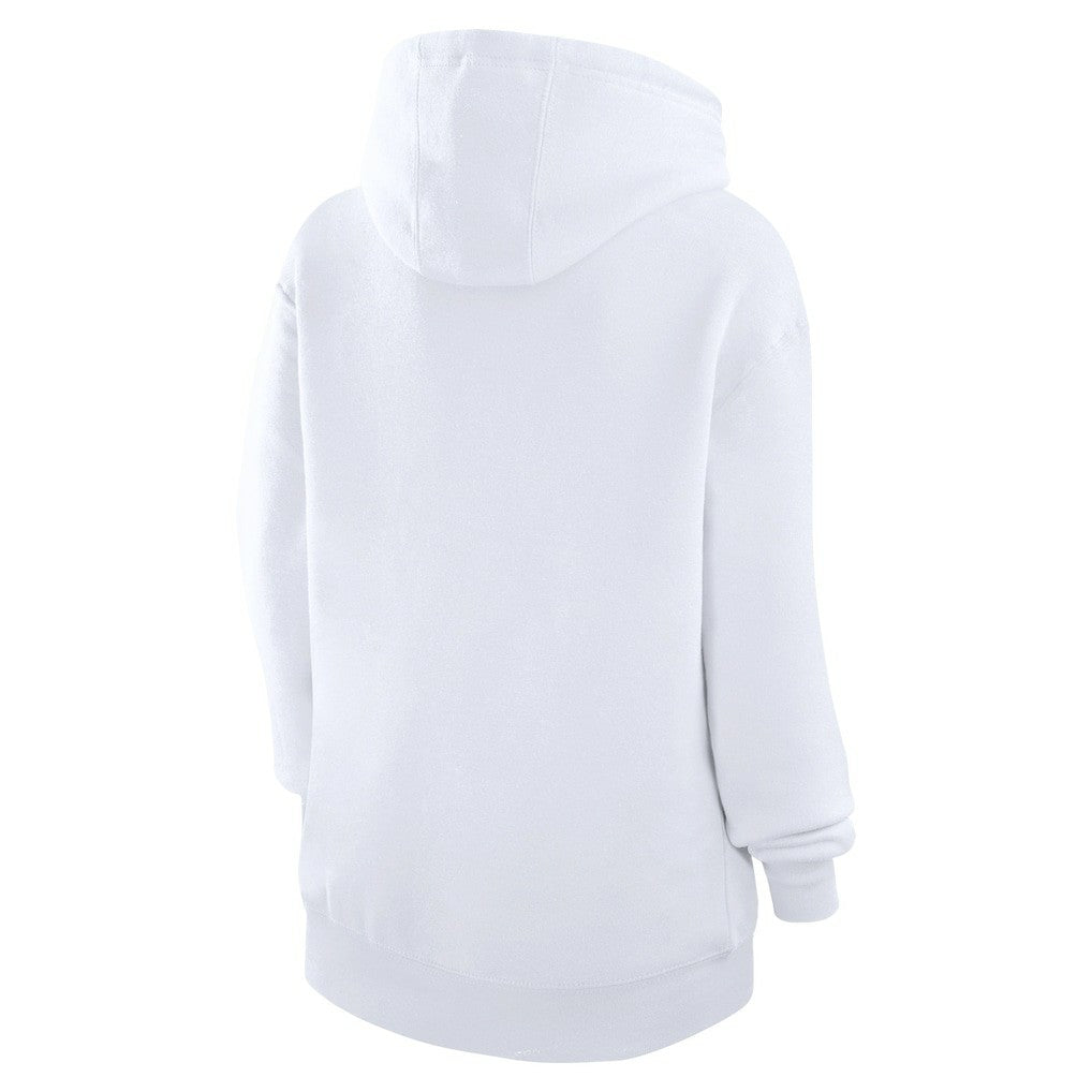 Brooklyn Nets G-III 4Her by Carl Banks Women's Team Collage Graphic Fleece Pullover Hoodie - White sale