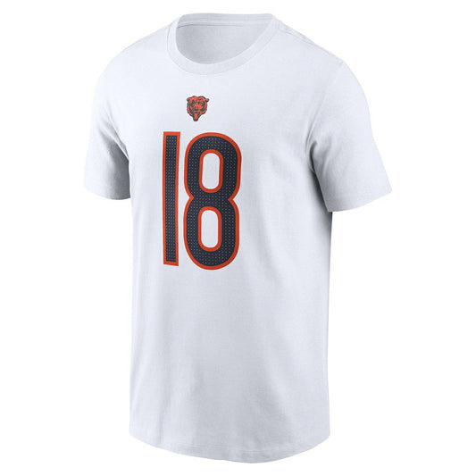 Caleb Williams Chicago Bears Name & Number T-Shirt - White | Nike sale