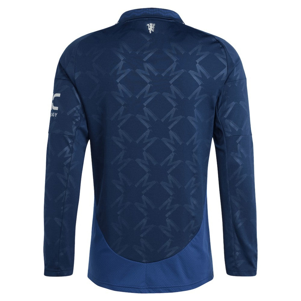 Manchester United 2024/25 Away Replica Long Sleeve Jersey - Navy | Adidas online