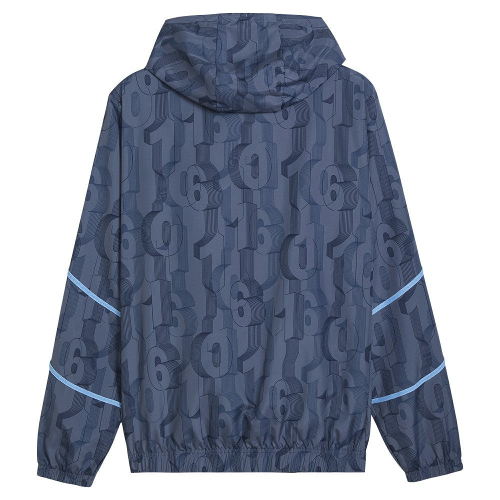 Manchester City 2024/25 Pre-Match Anthem dryCELL Full-Zip Hoodie Jacket - Blue | Puma shop