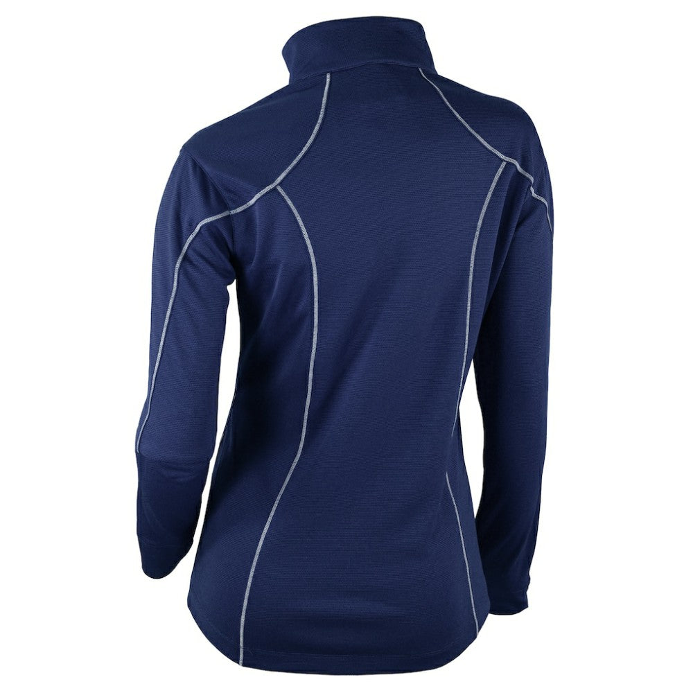 New York Yankees Women's Cooperstown Collection Shotgun 2.0 Omni-Wick Quarter-Zip Top - Navy | Columbia