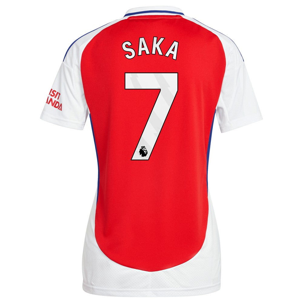 Bukayo Saka Arsenal Women's 2024/25 Home Replica Player Jersey – Red | Adidas online