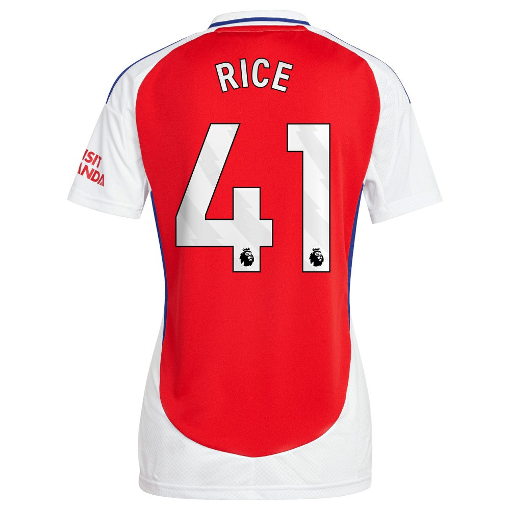 Declan Rice Arsenal Women's 2024/25 Home Replica Player Jersey – Red | Adidas discount