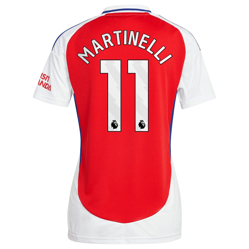 Gabriel Martinelli Arsenal Women's 2024/25 Home Replica Player Jersey – Red | Adidas online