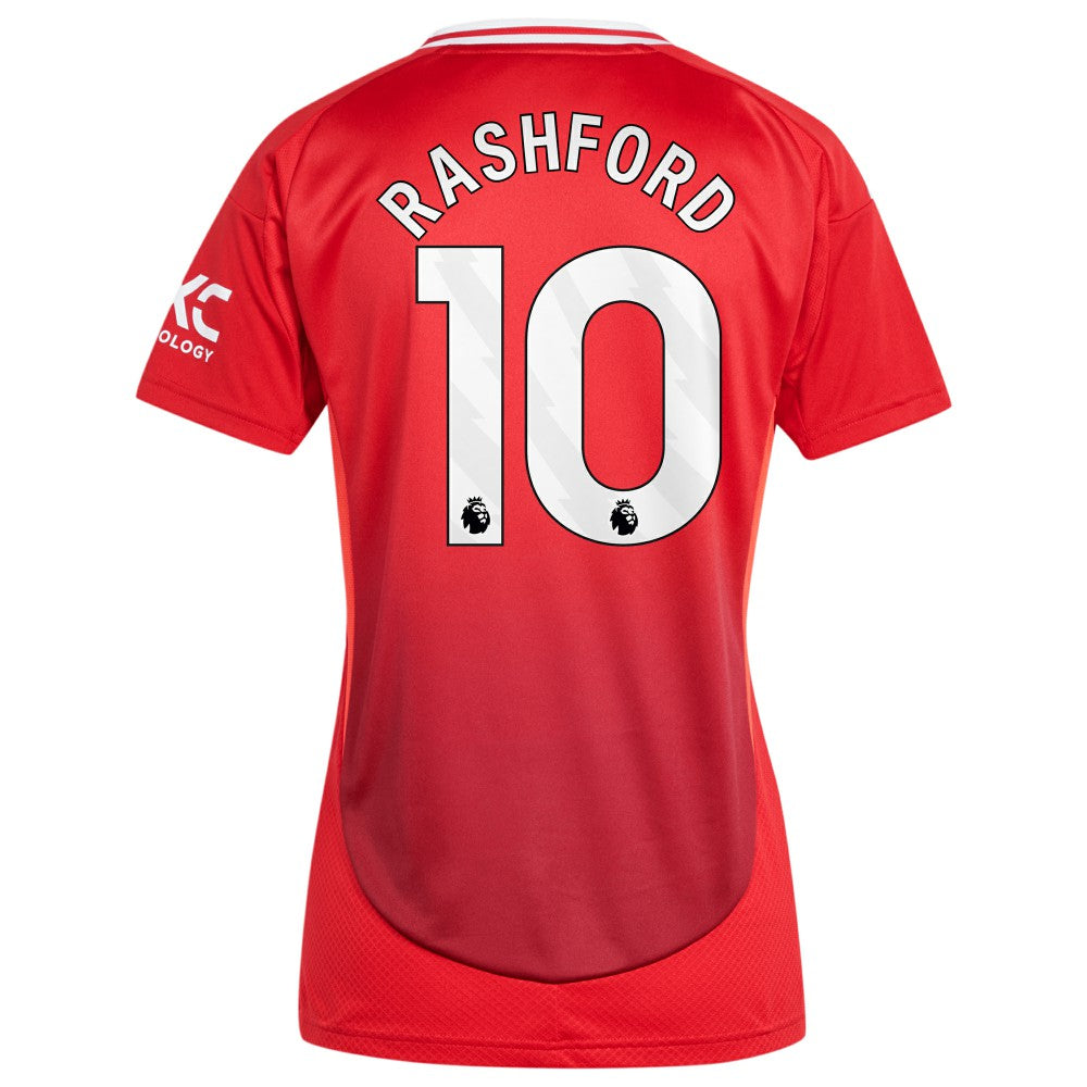 Marcus Rashford Manchester United Women's 2024/25 Home Replica Player Jersey - Red | Adidas online