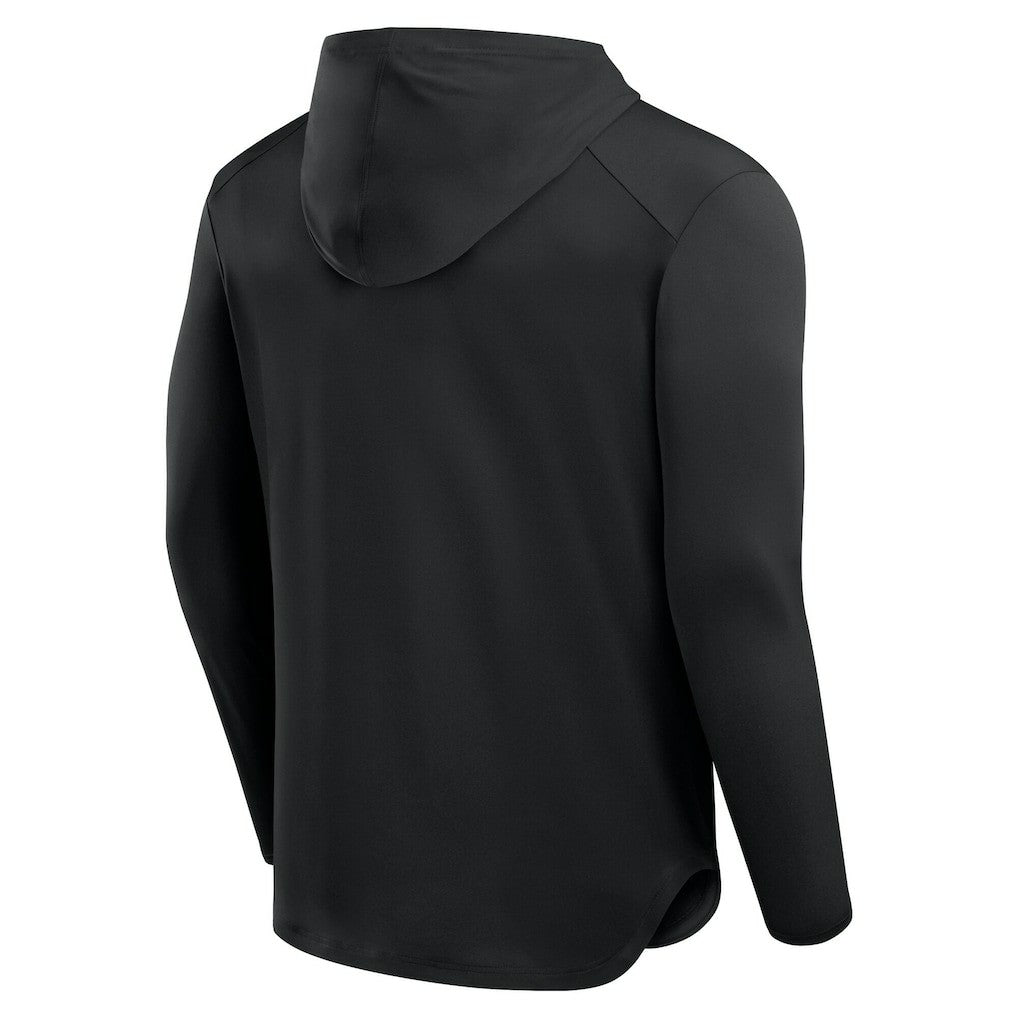 Minnesota Vikings Front Office Power Mono Long Sleeve Hoodie T-Shirt - Black sale