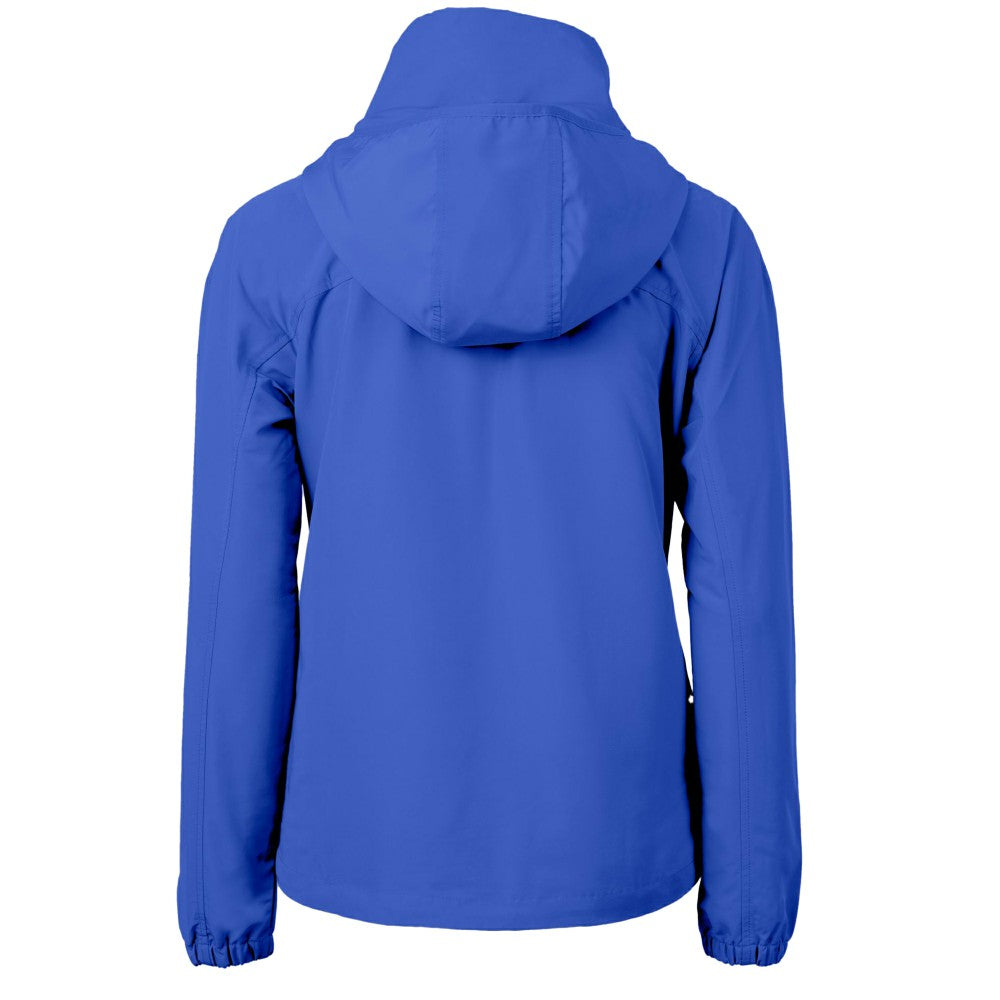 New York Mets Cutter & Buck Women's Charter Eco Recycled Full-Zip Jacket - Royal