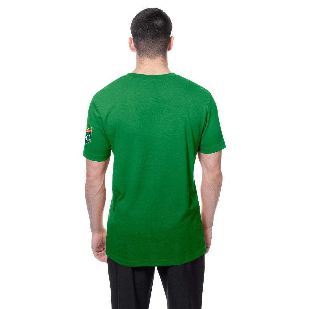 Kansas City Royals St. Patrick's Day Shamrock Fill T-Shirt - Kelly Green | New Era