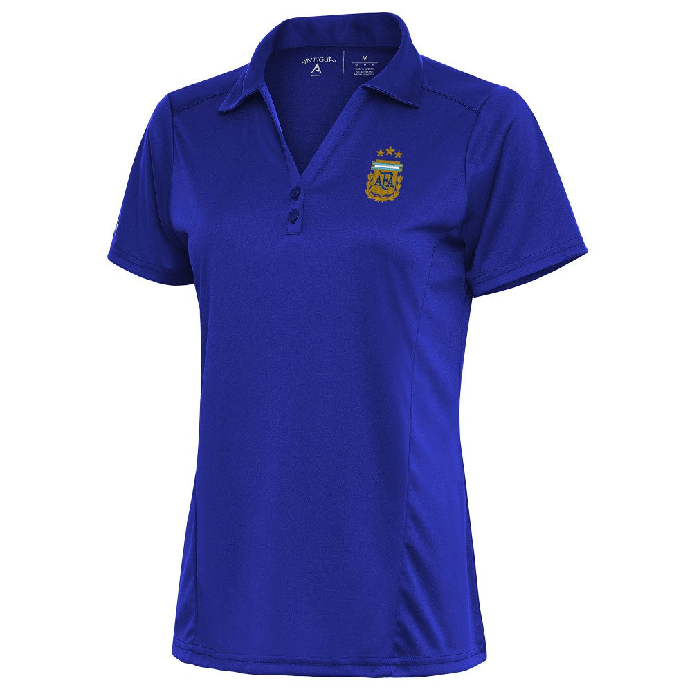 Argentina National Team Antigua Women's Tribute Polo - Royal shop