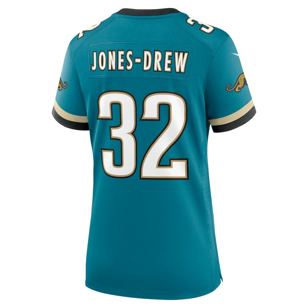 Maurice Jones-Drew Jacksonville Jaguars Women's Prowler Throwback Retired Player Game Jersey - Teal | Nike discount