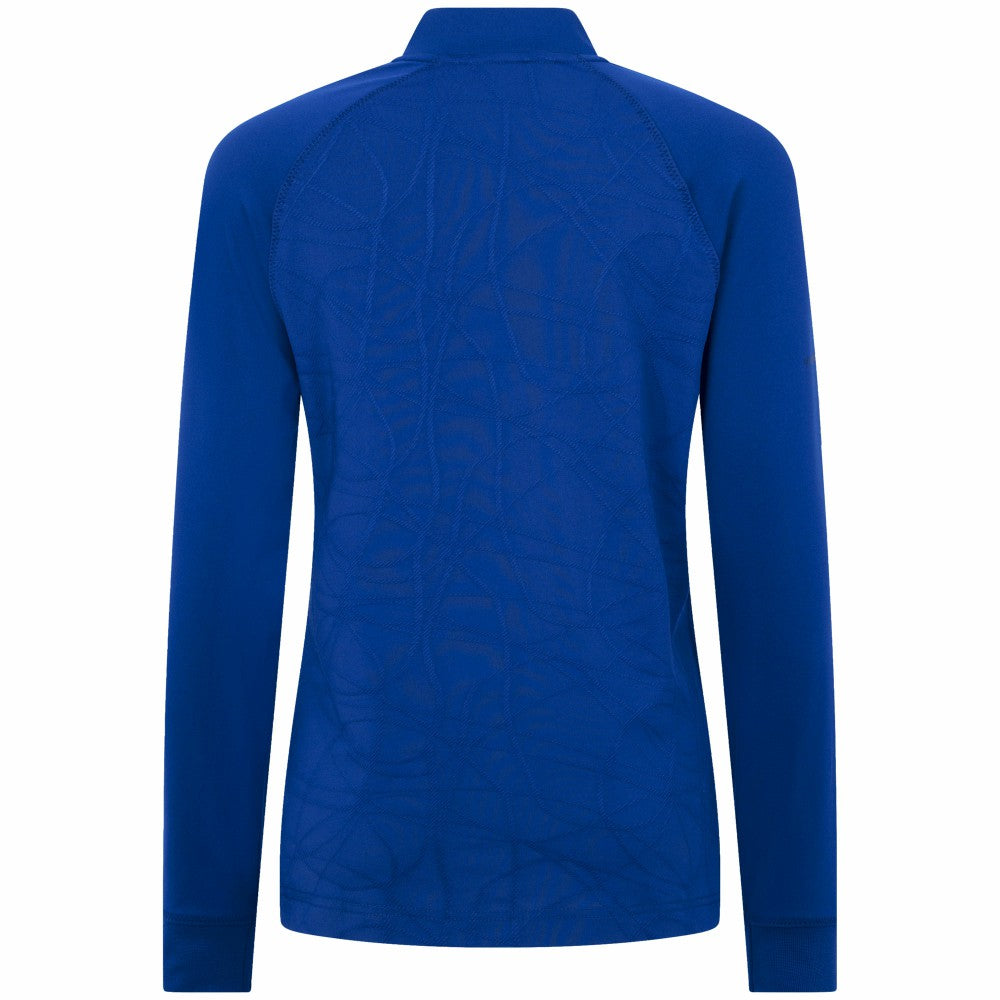 New York Mets Levelwear Women's Amethyst Insignia 2.0 Quarter-Zip Jacket - Royal