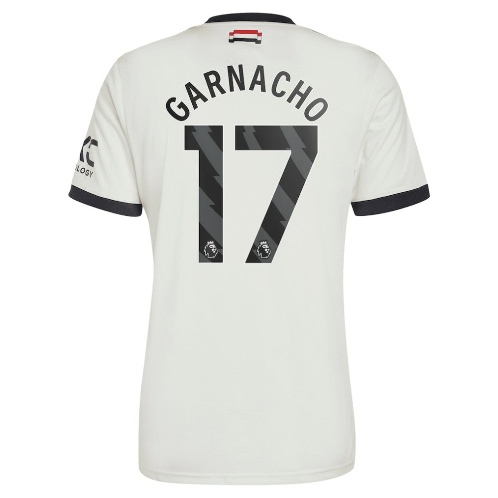 Alejandro Garnacho Manchester United Originals 2024/25 Third Replica Jersey - Cream | Adidas shop