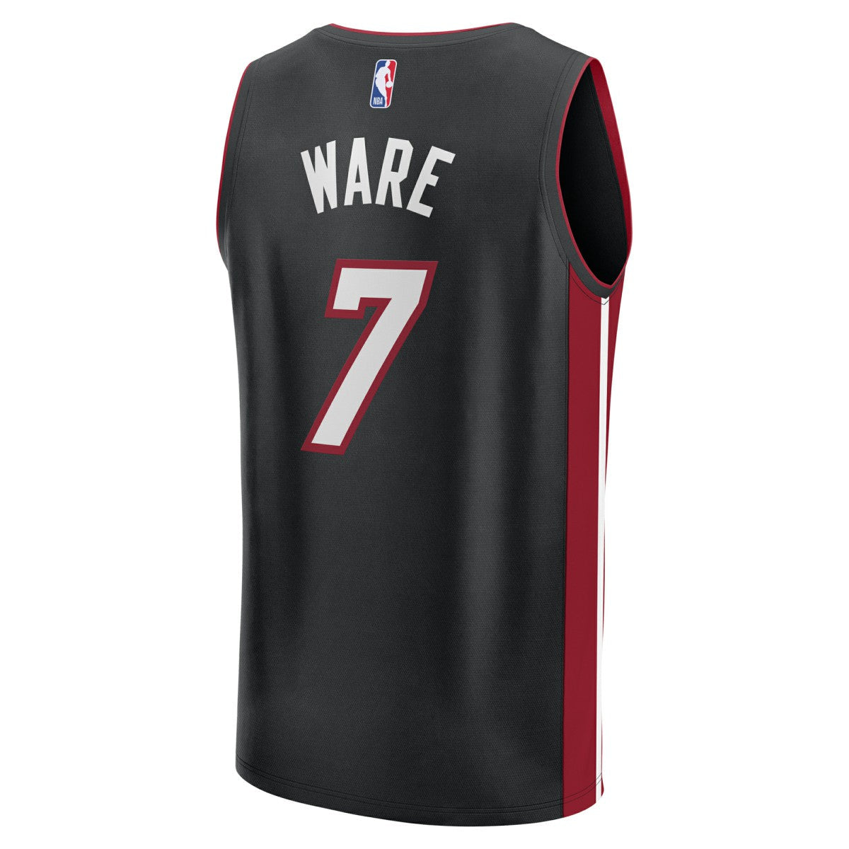 Kel'el Ware Miami Heat Youth Fast Break Replica Player Jersey - Icon Edition - Black | Fanatics shop