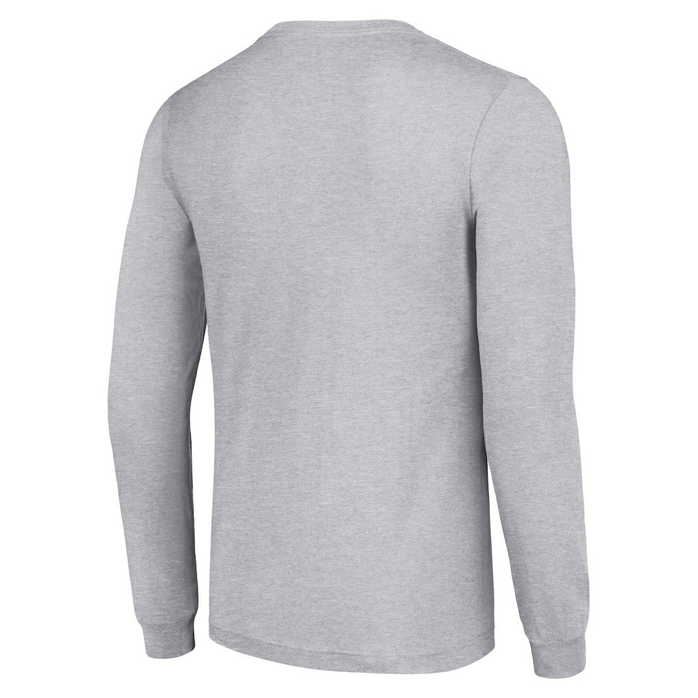 Minnesota Vikings Starter Team Name Graphic Long Sleeve T-Shirt - Heather Gray for sale