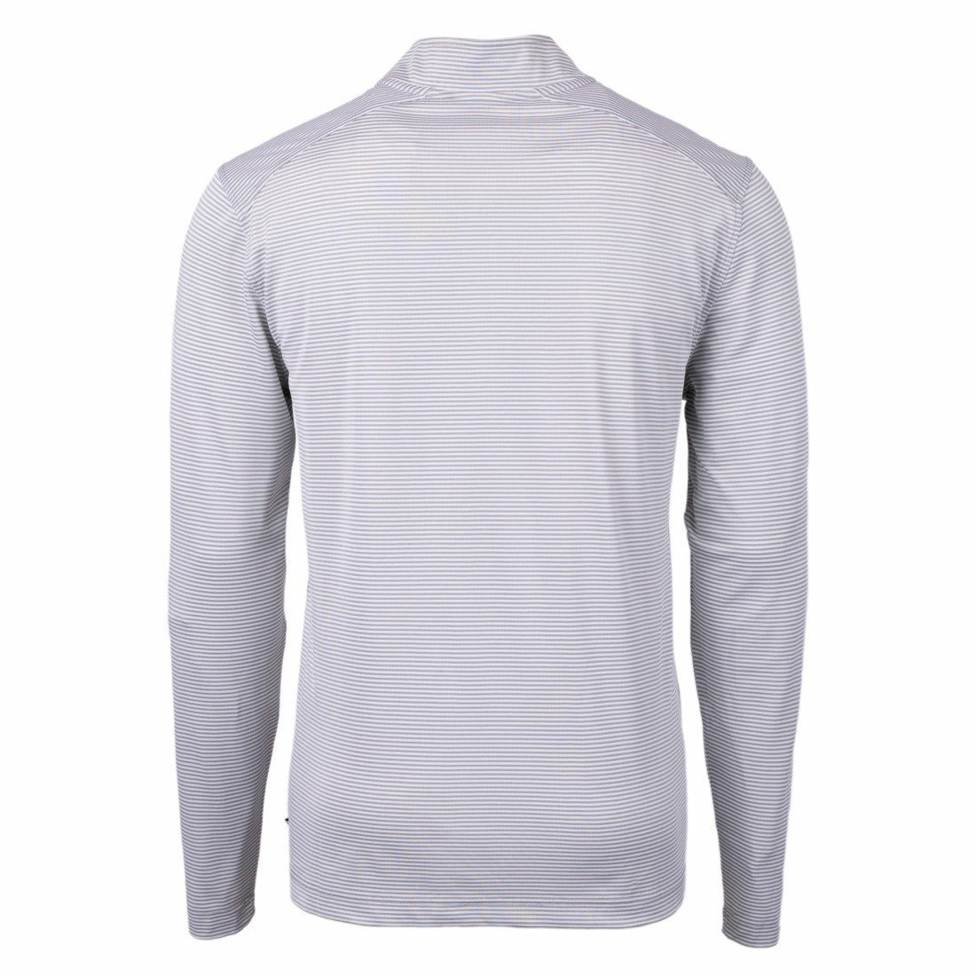 Tampa Bay Buccaneers Cutter & Buck Big & Tall Virtue Eco Pique Micro Stripe Tri-Blend Quarter-Zip Jacket - Gray on sale