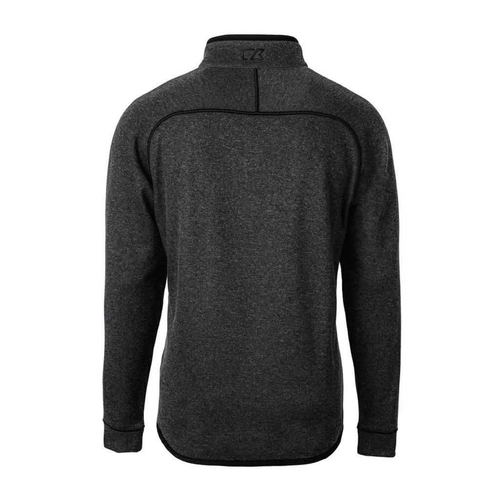 Indianapolis Colts Cutter & Buck Big & Tall Mainsail Sweater-Knit Half-Zip Jacket - Heather Charcoal on sale