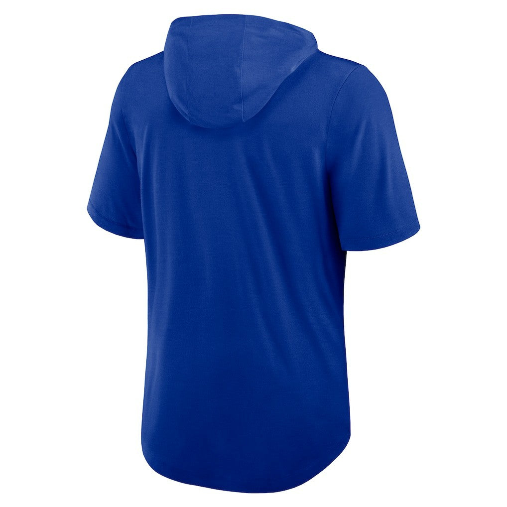 Buffalo Bills Lockup Tri-Blend Hoodie T-Shirt - Royal | Nike for sale
