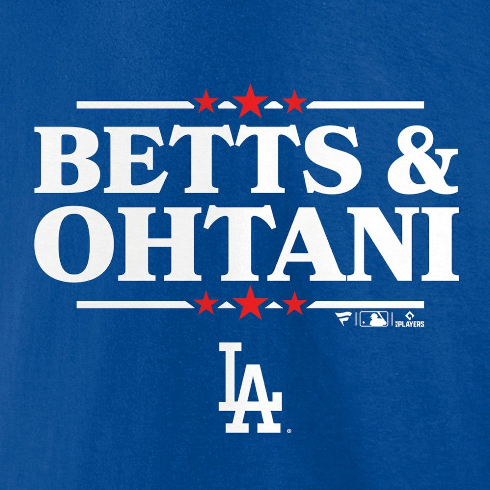 Mookie Betts & Shohei Ohtani Los Angeles Dodgers Election Player T-Shirt - Royal