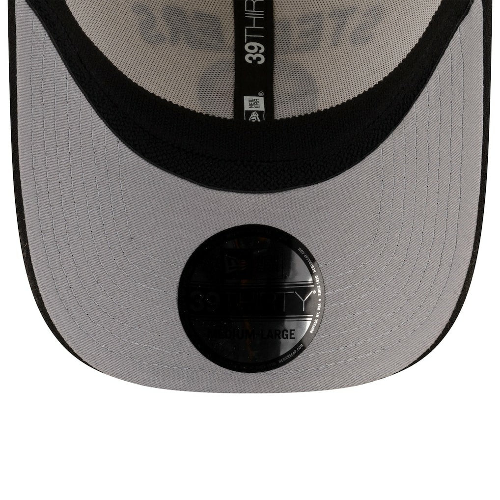 Pittsburgh Steelers New Era 2025 NFL Draft 39THIRTY Flex Hat - Cream/Black for sale