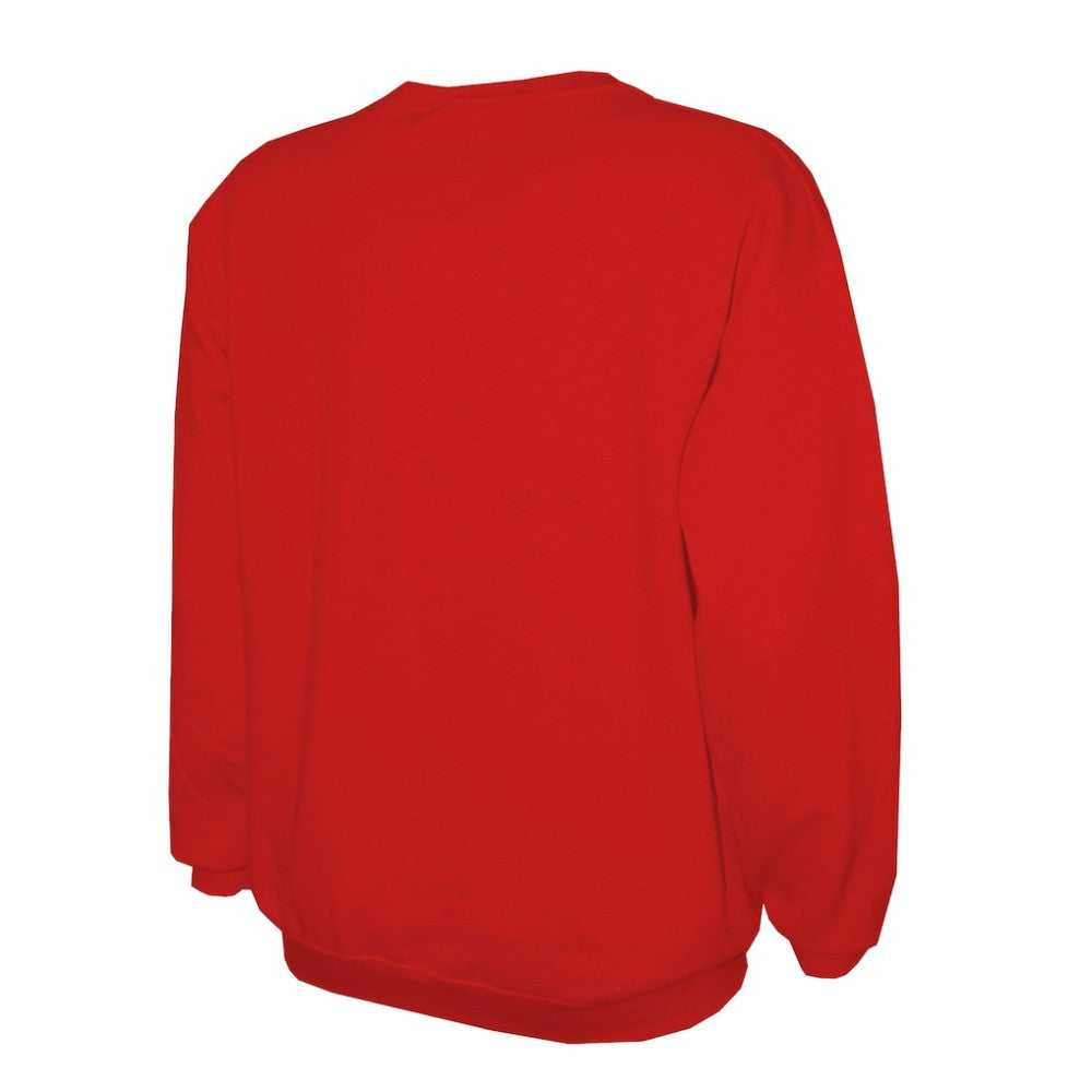 Washington Nationals Stitches Lightweight Crew Sweatshirt - Red