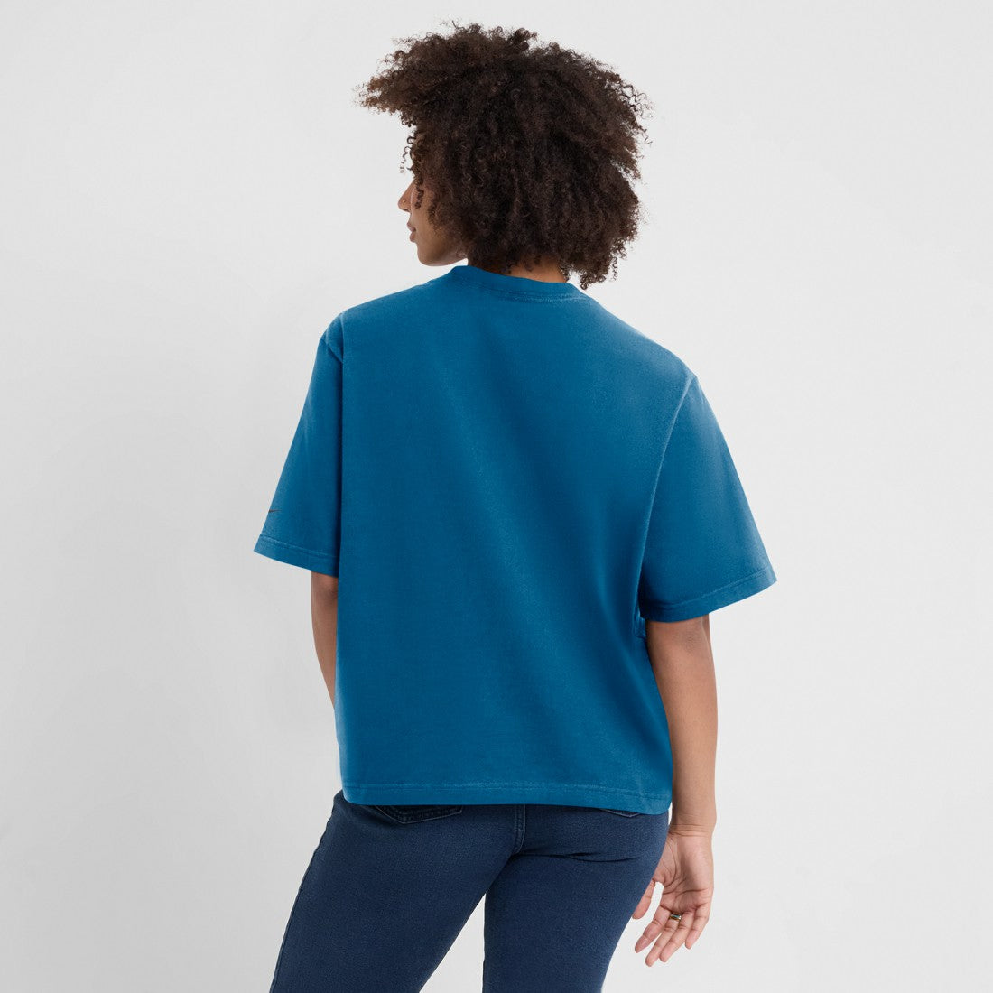 Tennessee Titans Women's Glory Arch Boxy T-Shirt - Blue | Nike online