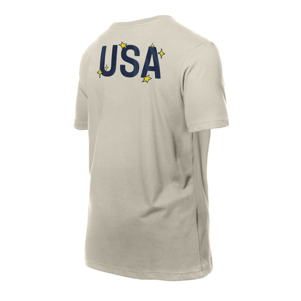 USMNT New Era Logo Select T-Shirt - Light Beige | New Era online
