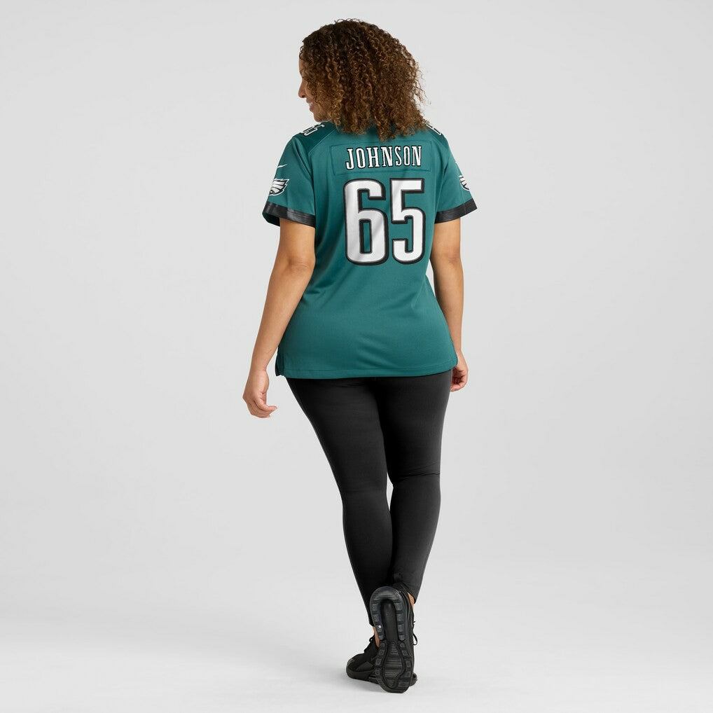 Lane Johnson Philadelphia Eagles Women's Team Game Jersey - Midnight Green | Nike discount