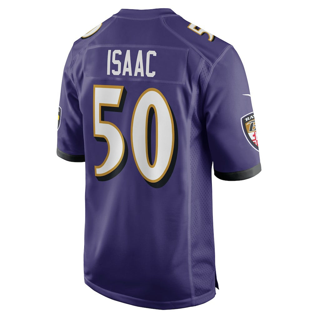 Adisa Isaac Baltimore Ravens Team Game Jersey - Purple | Nike sale