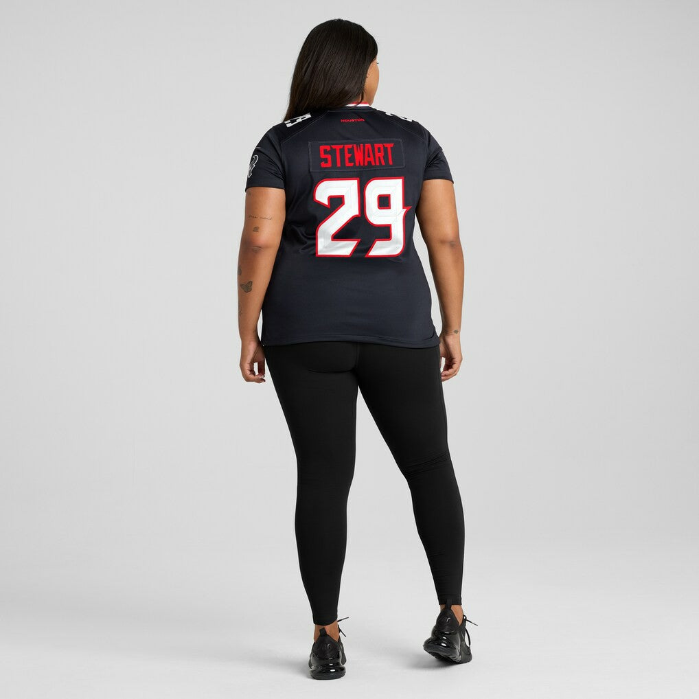M.J. Stewart Houston Texans Women's Team Game Jersey - Navy | Nike for sale