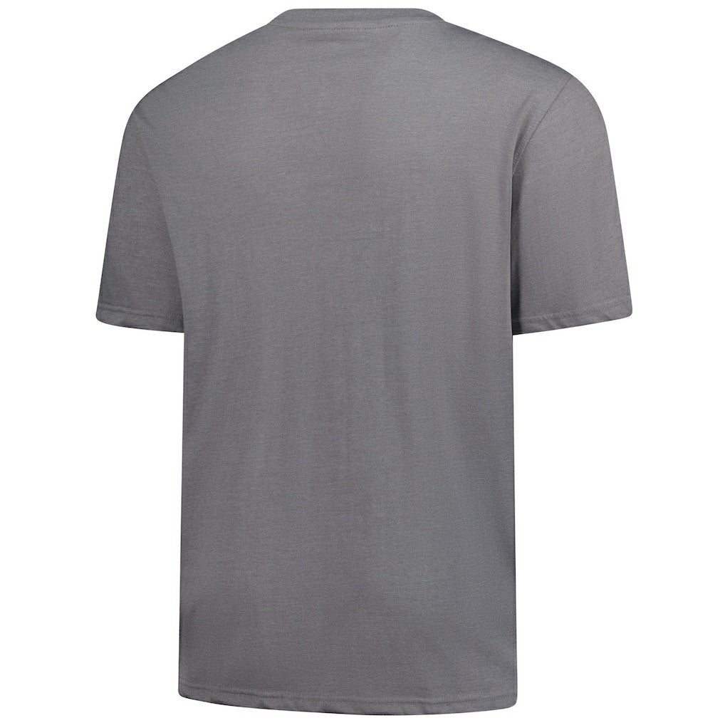 Cleveland Browns Big & Tall Top Notch T-Shirt - Heather Gray cheap
