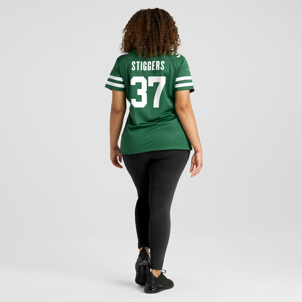 Qwan'tez Stiggers New York Jets Women's Game Jersey - Legacy Green | Nike on sale