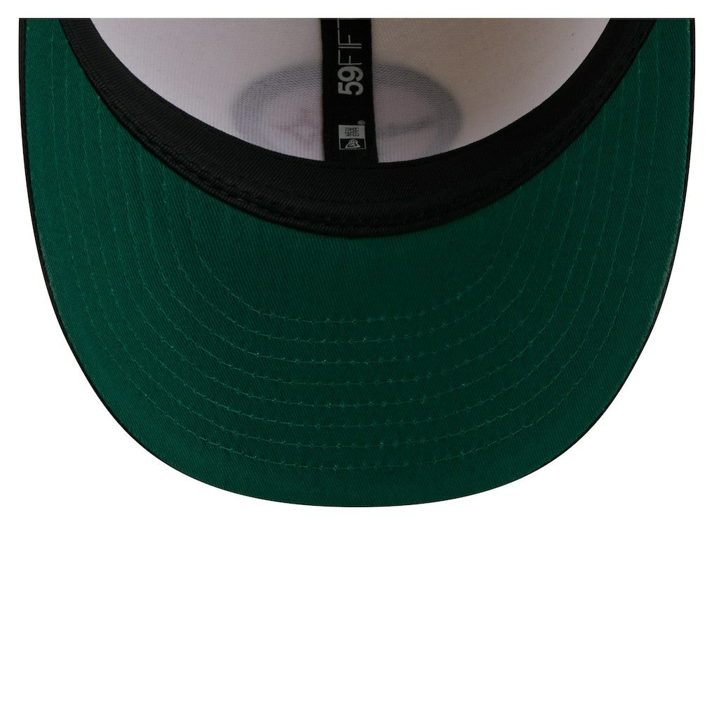 Pittsburgh Steelers New Era Tonal Floral 59FIFTY Fitted Hat - Cream/Black for sale