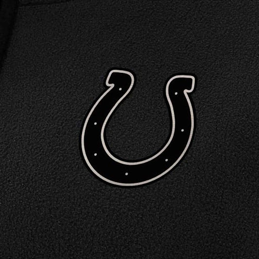 Indianapolis Colts Antigua Women's Brushed Carbon Figure Half-Zip Pullover Sweatshirt – Black outlet