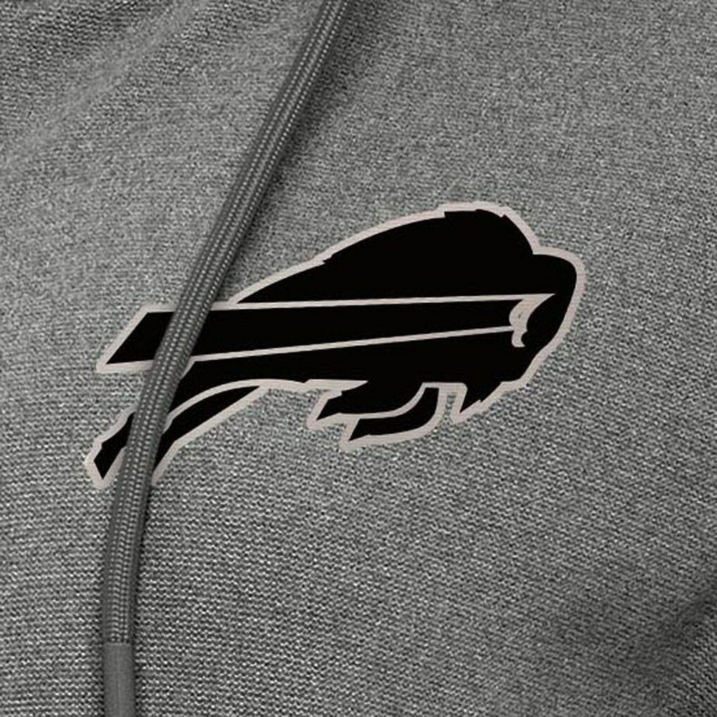 Buffalo Bills Antigua Women's Seeker Full-Zip Hoodie Jacket - Heather Black outlet