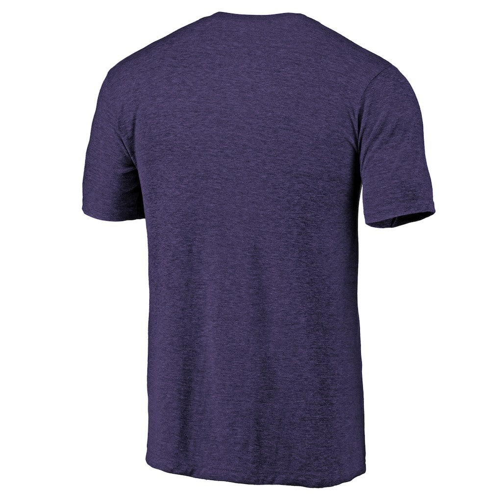 Charlotte Hornets Purple Running Start Tri-Blend T-Shirt outlet