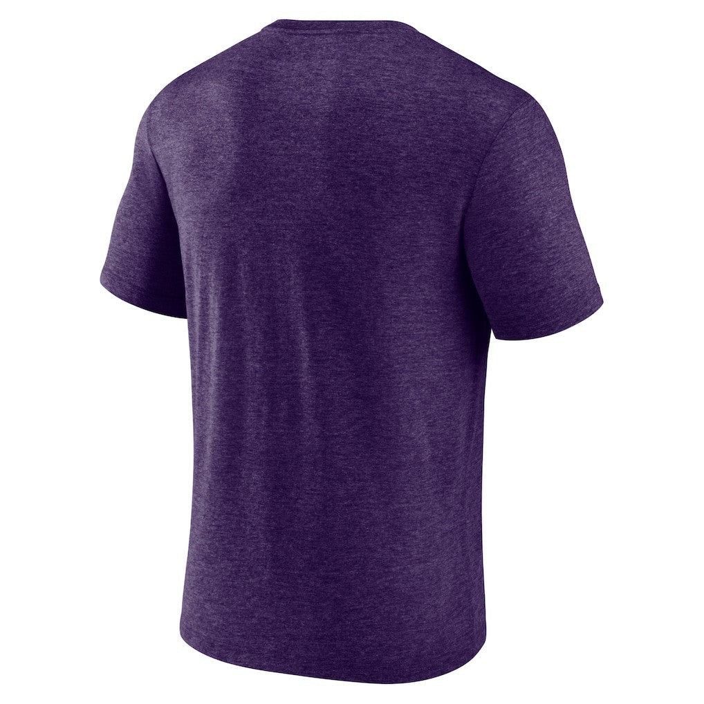 Minnesota Vikings Purple Sporting Chance Tri-Blend T-Shirt discount