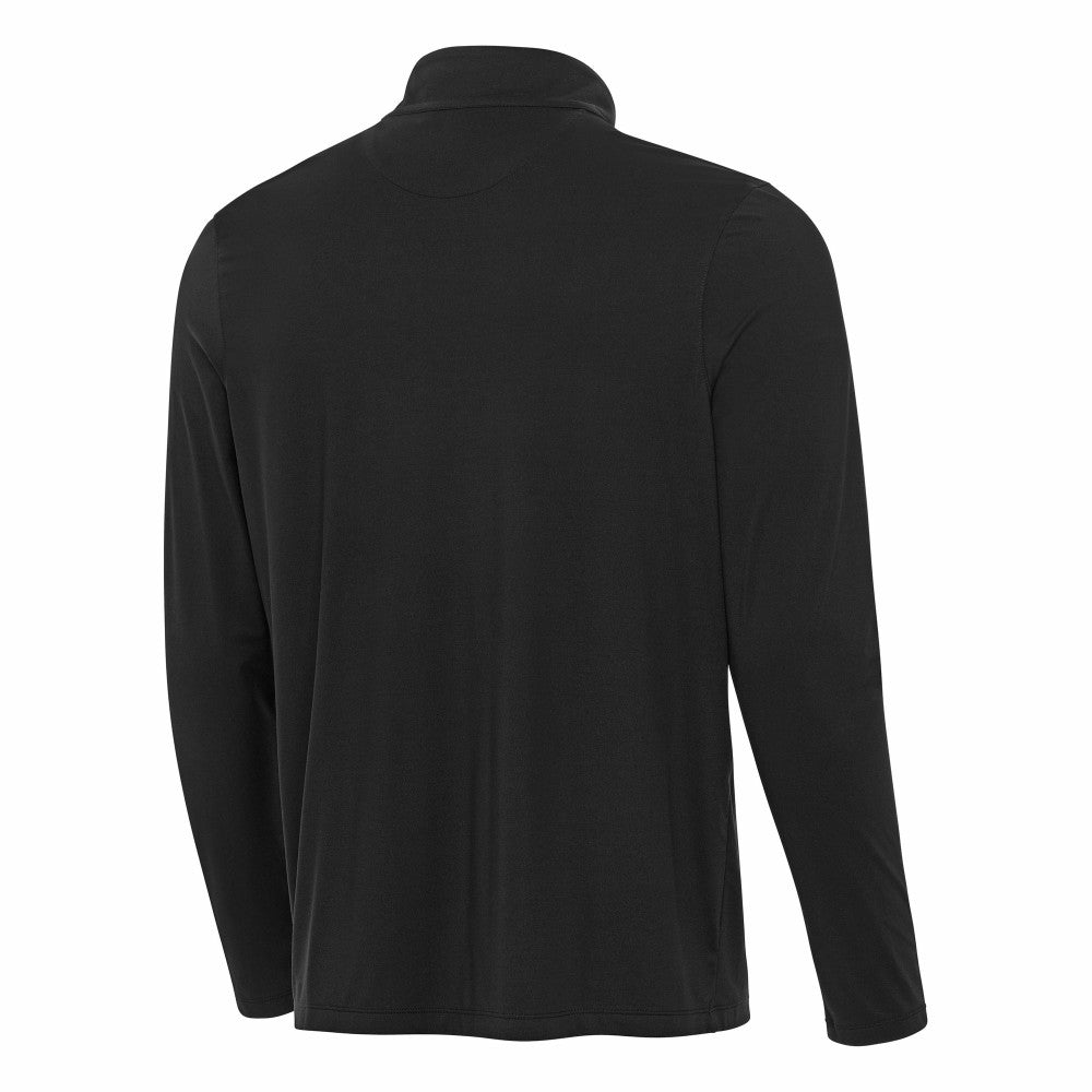 New York Mets Antigua Content Quarter-Zip Top - Black