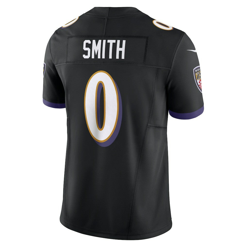 Roquan Smith Baltimore Ravens Alternate Vapor F.U.S.E. Limited Jersey - Black | Nike for sale
