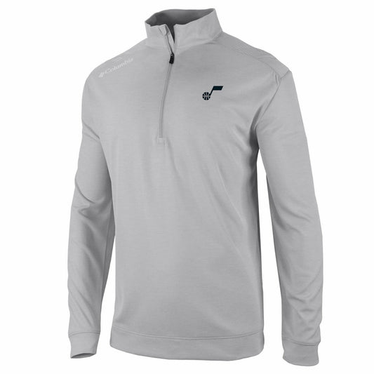 Utah Jazz Oakland Downs Omni-Wick Quarter-Zip Top - Gray | Columbia cheap
