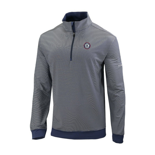 LA Clippers Omni-Wick Even Lie Quarter-Zip Top - Navy | Columbia on sale