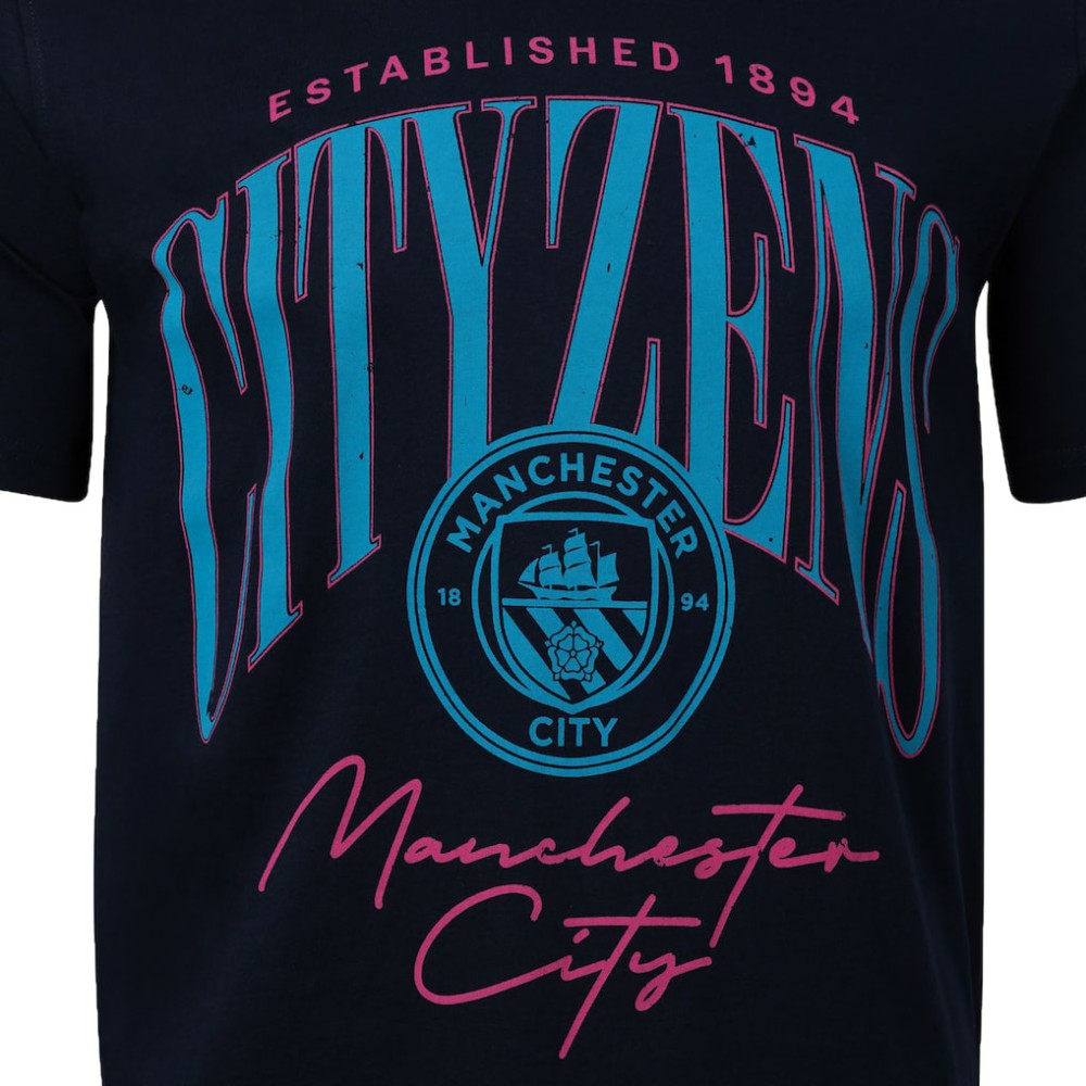 Manchester City Sport Design Sweden Hometown Hero Graphic T-Shirt - Navy outlet
