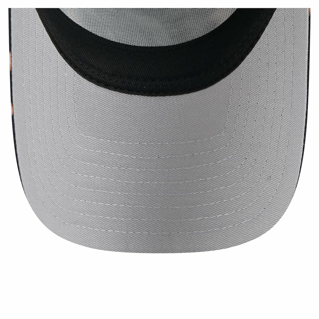 Miami Dolphins New Era Bleached 9FORTY A-Frame Adjustable Hat - Black discount