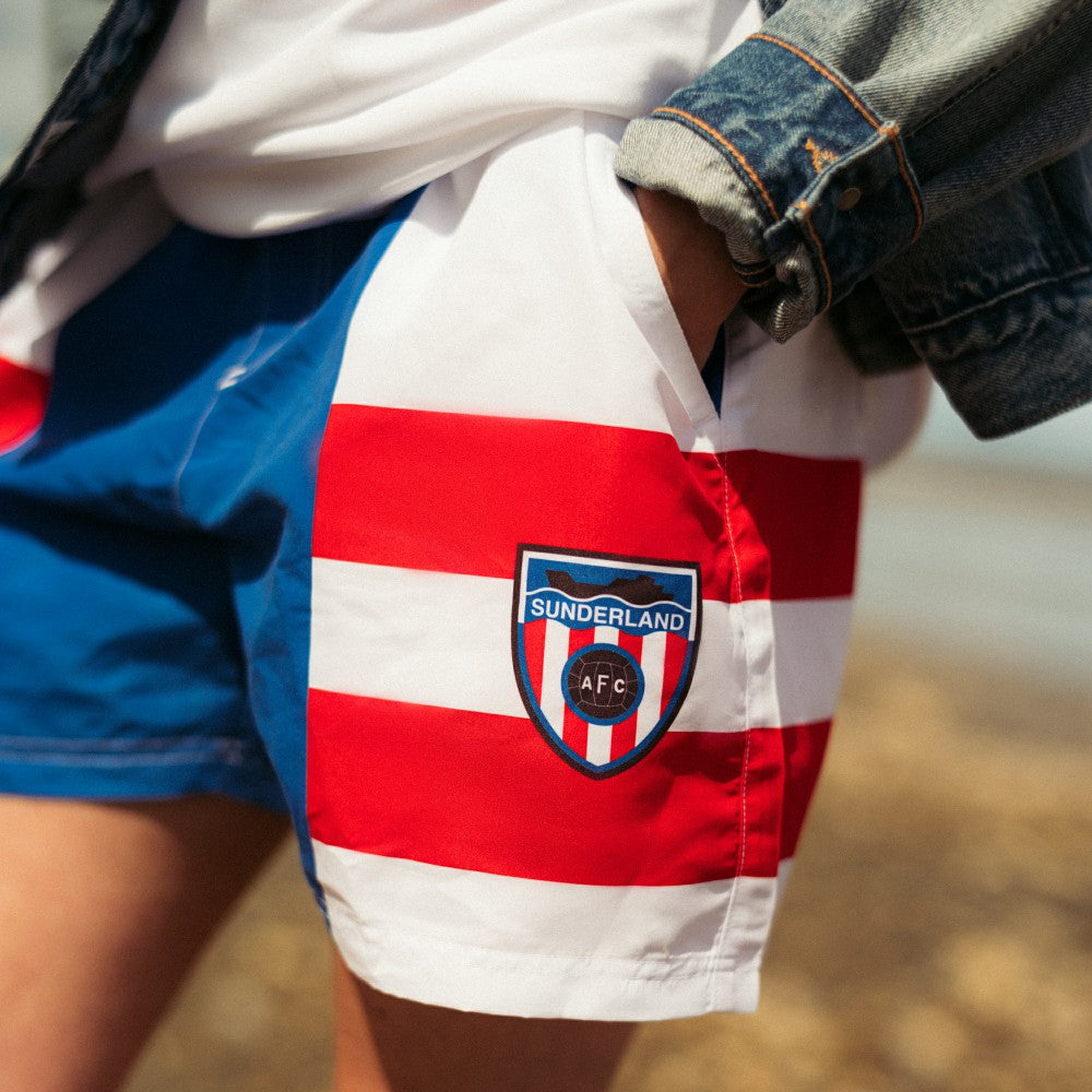 Sunderland Hummel Away Swim Shorts - Blue on sale